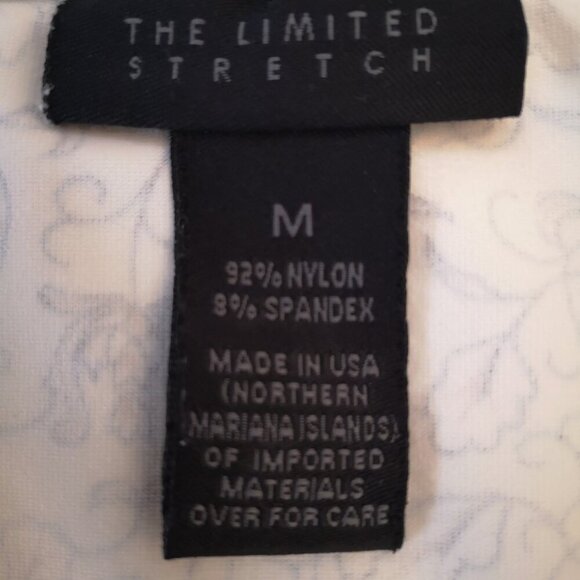 The Limited Stretch Ladies Size Medium 3/4 Sleeves V-neck Top - Picture 3 of 11